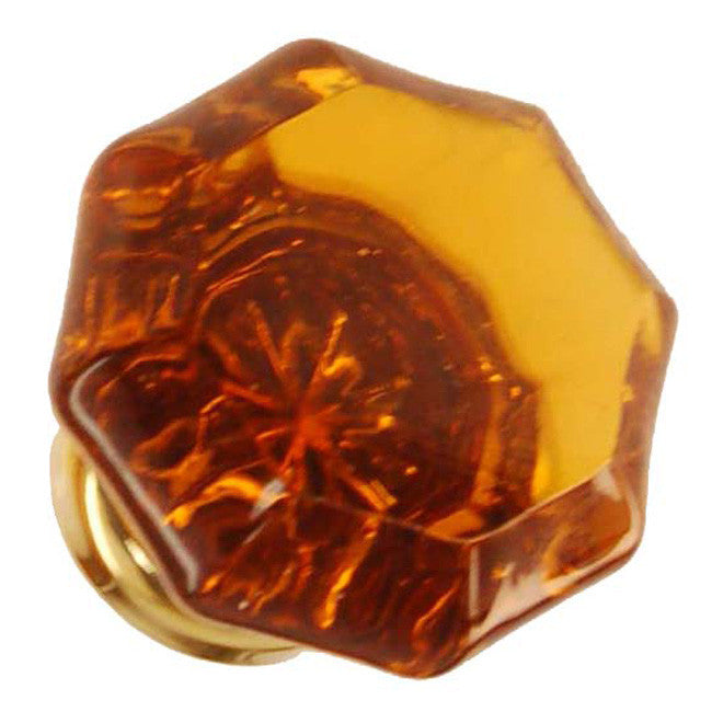 Glass Knob, Octagonal Shape Cabinet Hardware Restoration Supplies