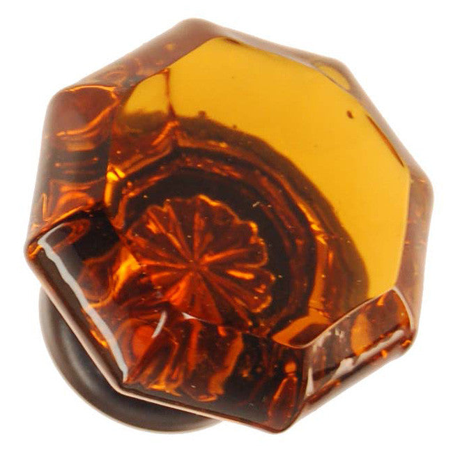 Glass Knob, Octagonal Shape Cabinet Hardware Restoration Supplies