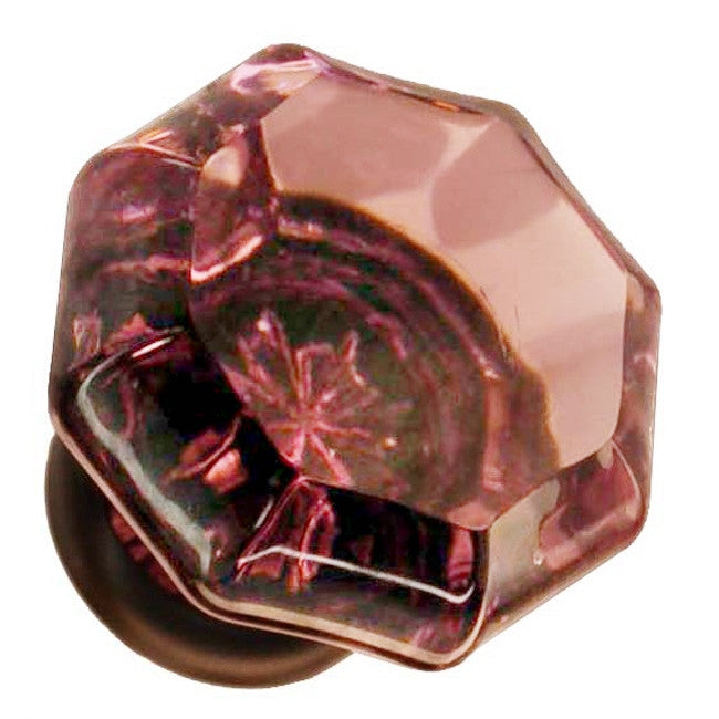 Glass Knob, Octagonal Shape Cabinet Hardware Restoration Supplies