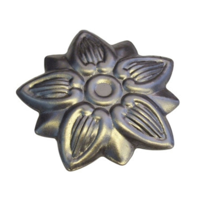 Steel Trunk Rosette: Classic Decorative Ornament for Antique Trunk Restoration Trunk Restoration Restoration Supplies