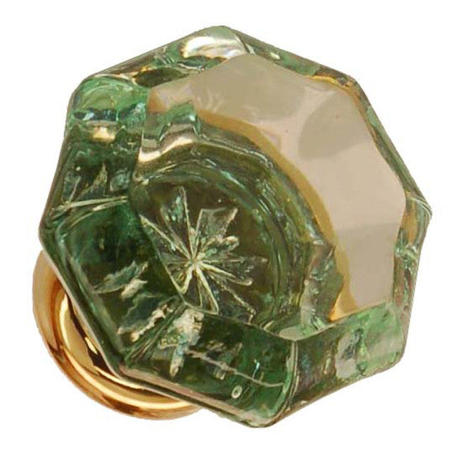 Glass Knob, Octagonal Shape Cabinet Hardware Restoration Supplies