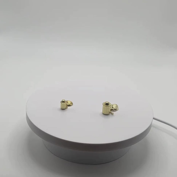 Secure Bullet Catch for Cabinet Doors Reliable and Smooth Brass Closure Mechanism Cabinet Hardware Restoration Supplies