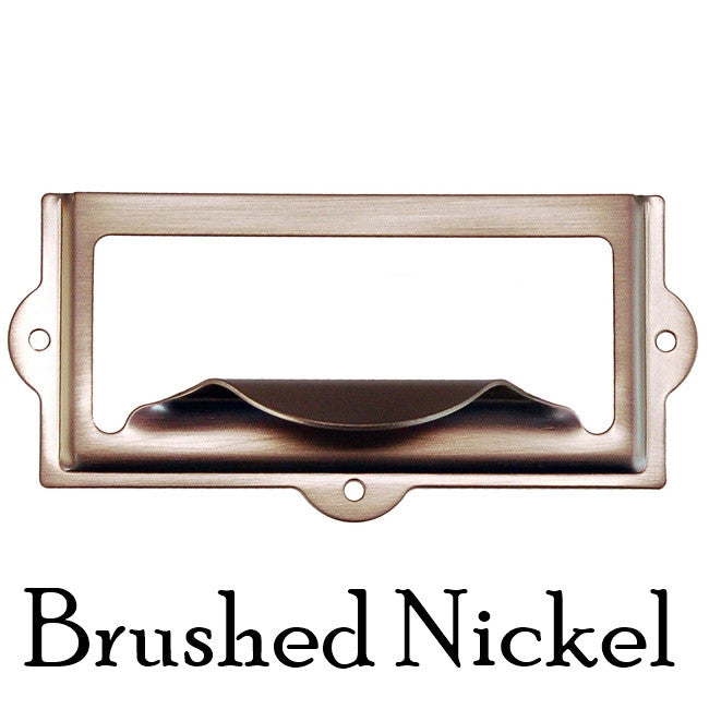 File Cabinet Card Holder Pull Furniture Hardware Restoration Supplies