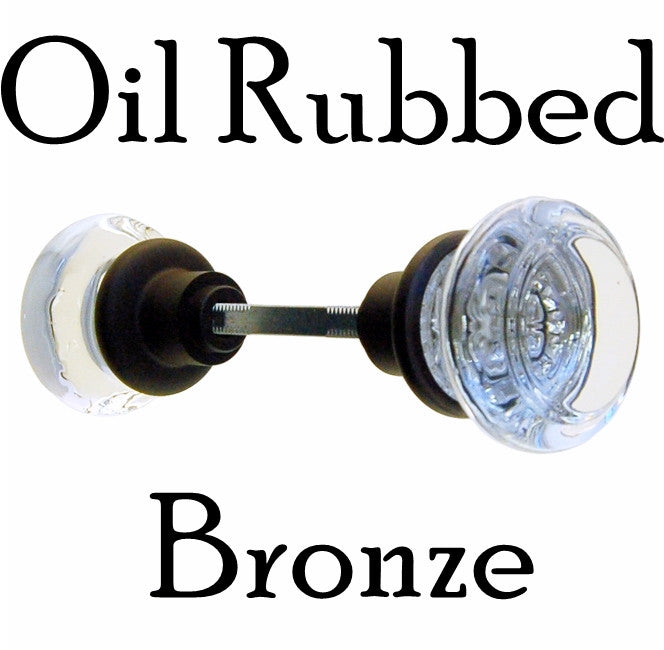 Glass Door Knob Pair, Elegant & Simple Door & Window Hardware Restoration Supplies