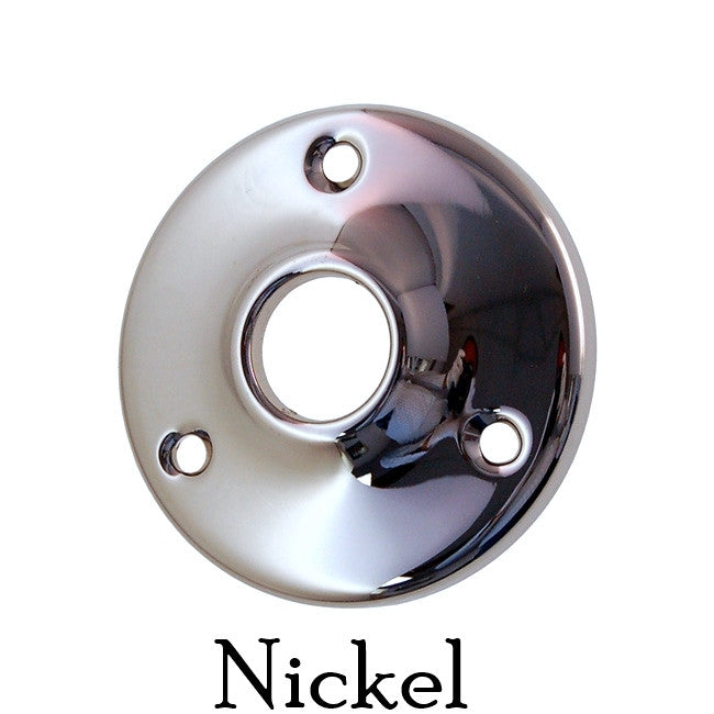 Small Doorknob Rosette Door & Window Hardware Restoration Supplies Polished Nickel