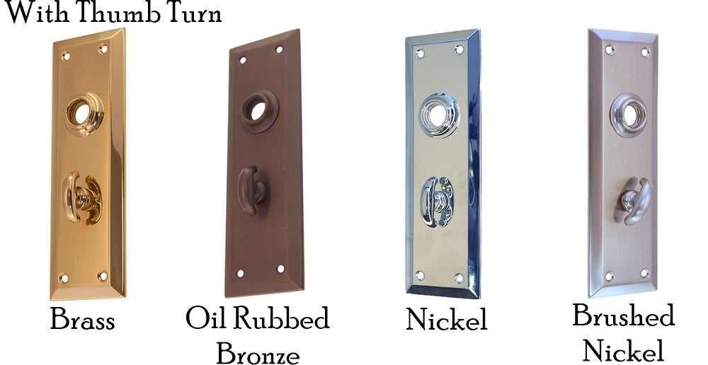 Door Knob Trim Plate Door & Window Hardware Restoration Supplies   