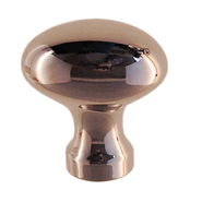 Oval Solid Brass Knob Cabinet Hardware Restoration Supplies   