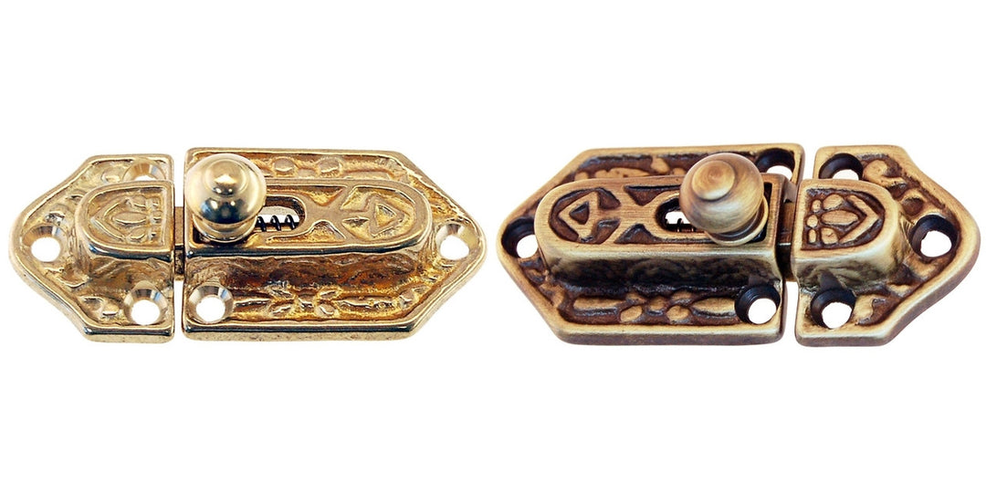 Victorian Style Latch Cabinet Hardware Restoration Supplies Brass  