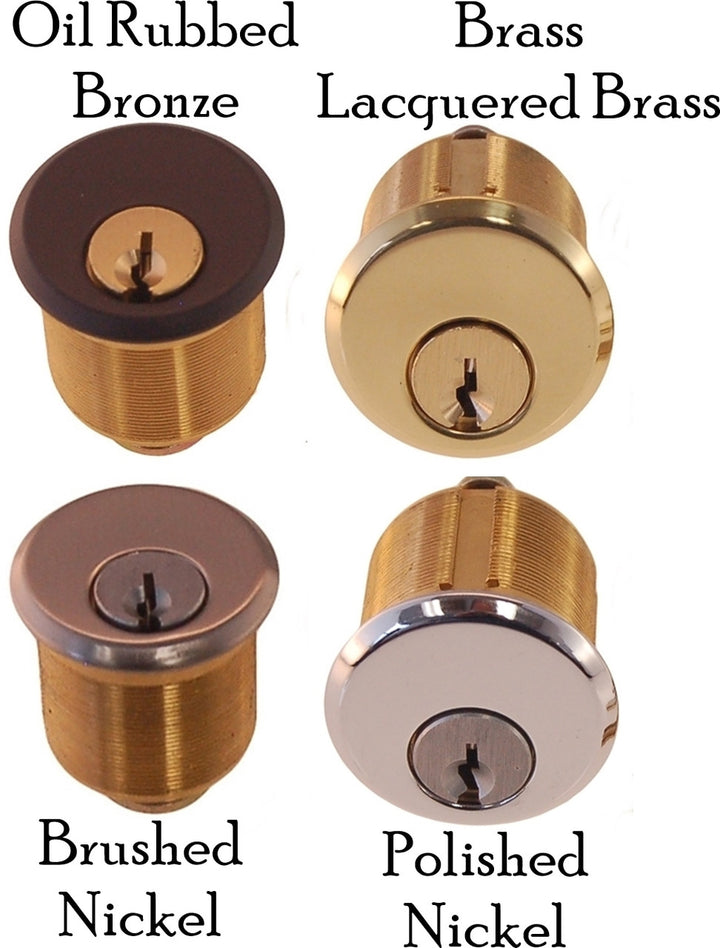 Keyway Cylinder Door & Window Hardware Restoration Supplies Brass  