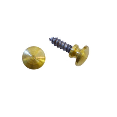 Miniature Solid Brass Knob  Diameter: 5/8 – UNIQANTIQ HARDWARE