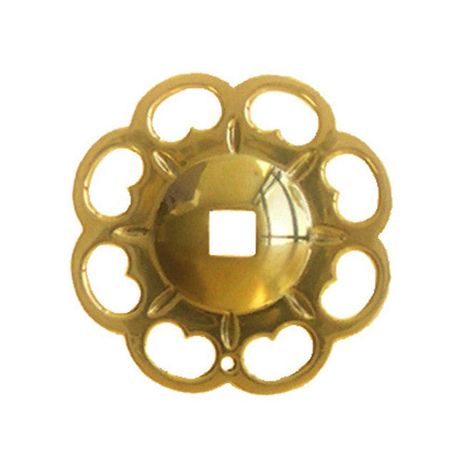 Flower Back Plate for a Pendant Pull Furniture Hardware Restoration Supplies