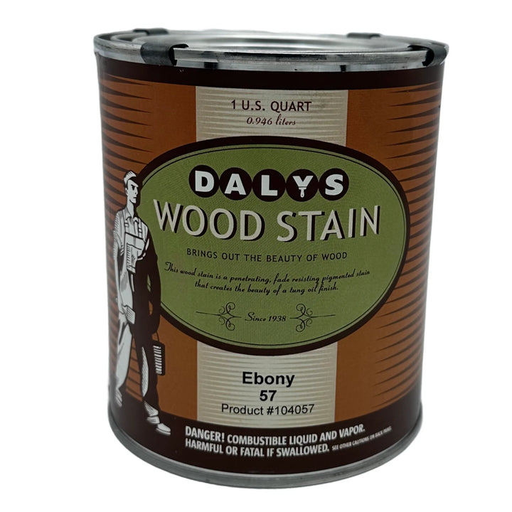 Daly's Wood Stain Wood Stains & Finishes Daly's Ebony (57) Quart