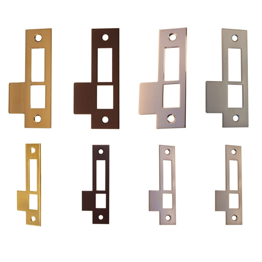 Door Strike Plates for 2" or 1.75" Thick Doors Door & Window Hardware Restoration Supplies   