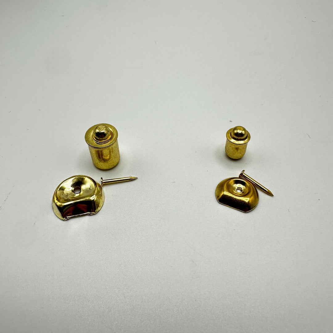 Secure Bullet Catch for Cabinet Doors – Reliable and Smooth Brass Closure Mechanism Cabinet Hardware Restoration Supplies   