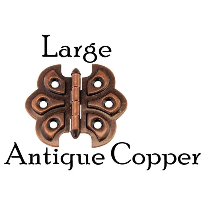 Historical Embossed Butterfly Hinge: Vintage Elegance for Your Cabinets Hinges Restoration Supplies   