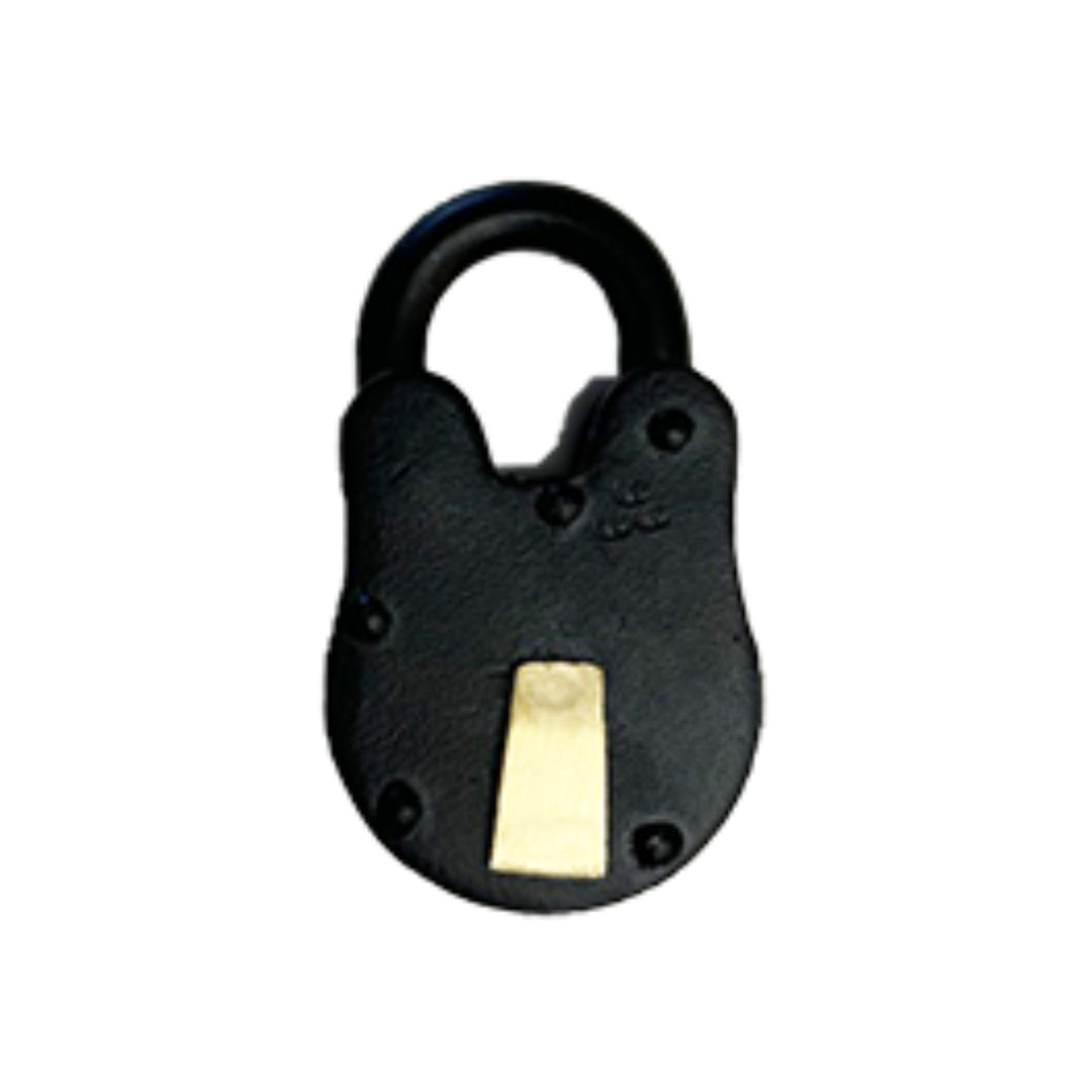 3 Inch Black Trunk Padlock Lock Restoration Supplies