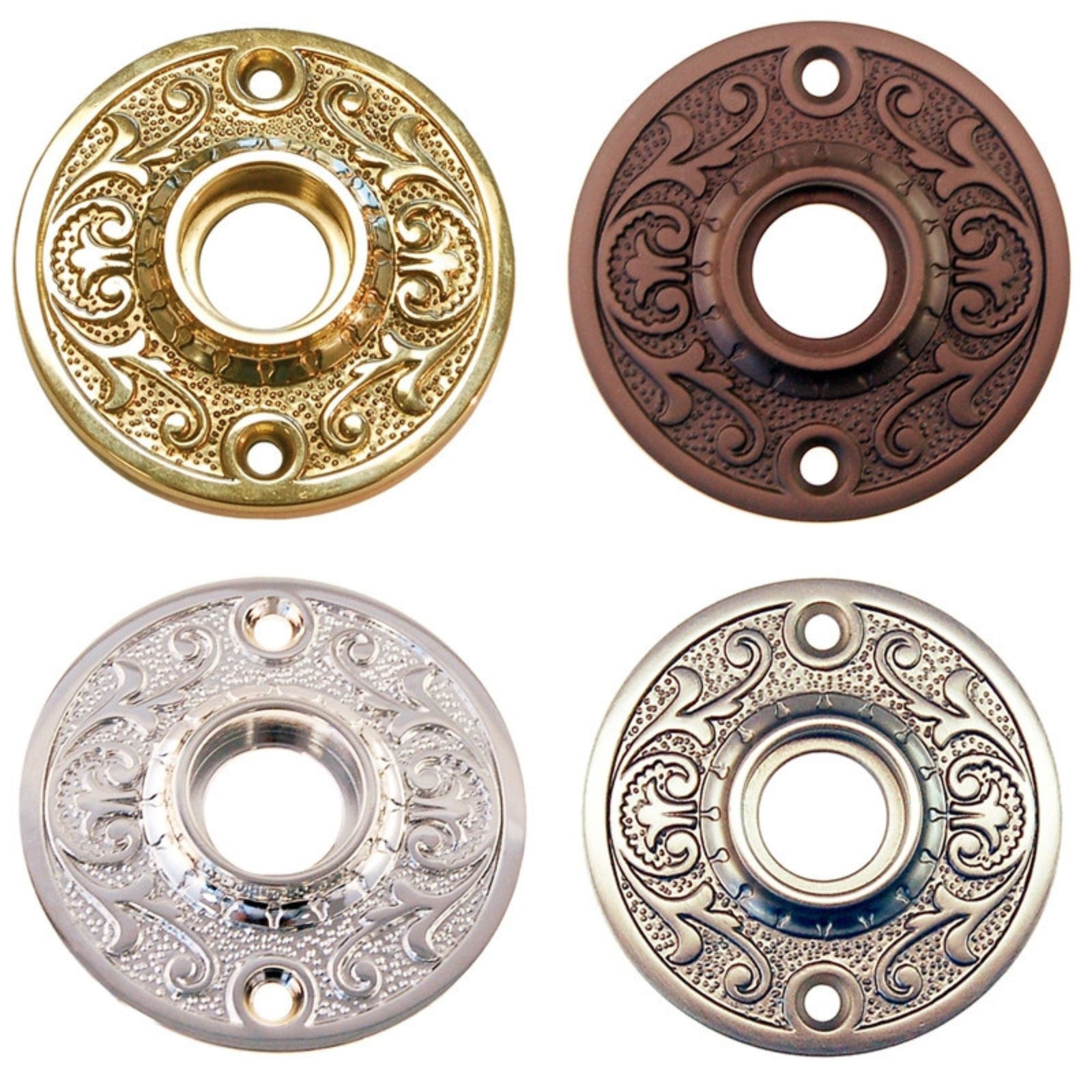Ornate Door Knob Rosette Door & Window Hardware Restoration Supplies   