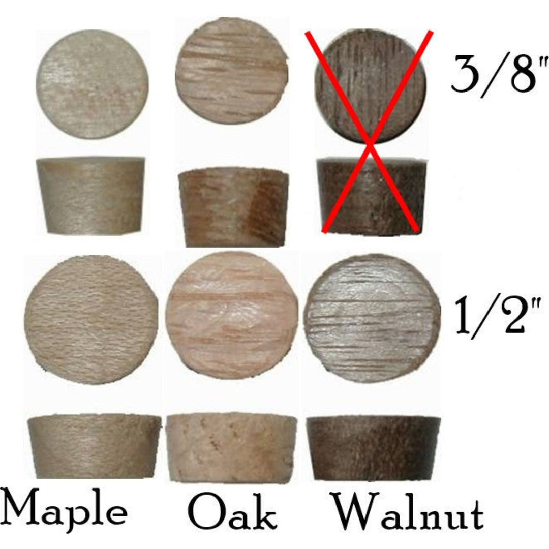 Wood Plugs, Side Grain All Other Products Restoration Supplies   