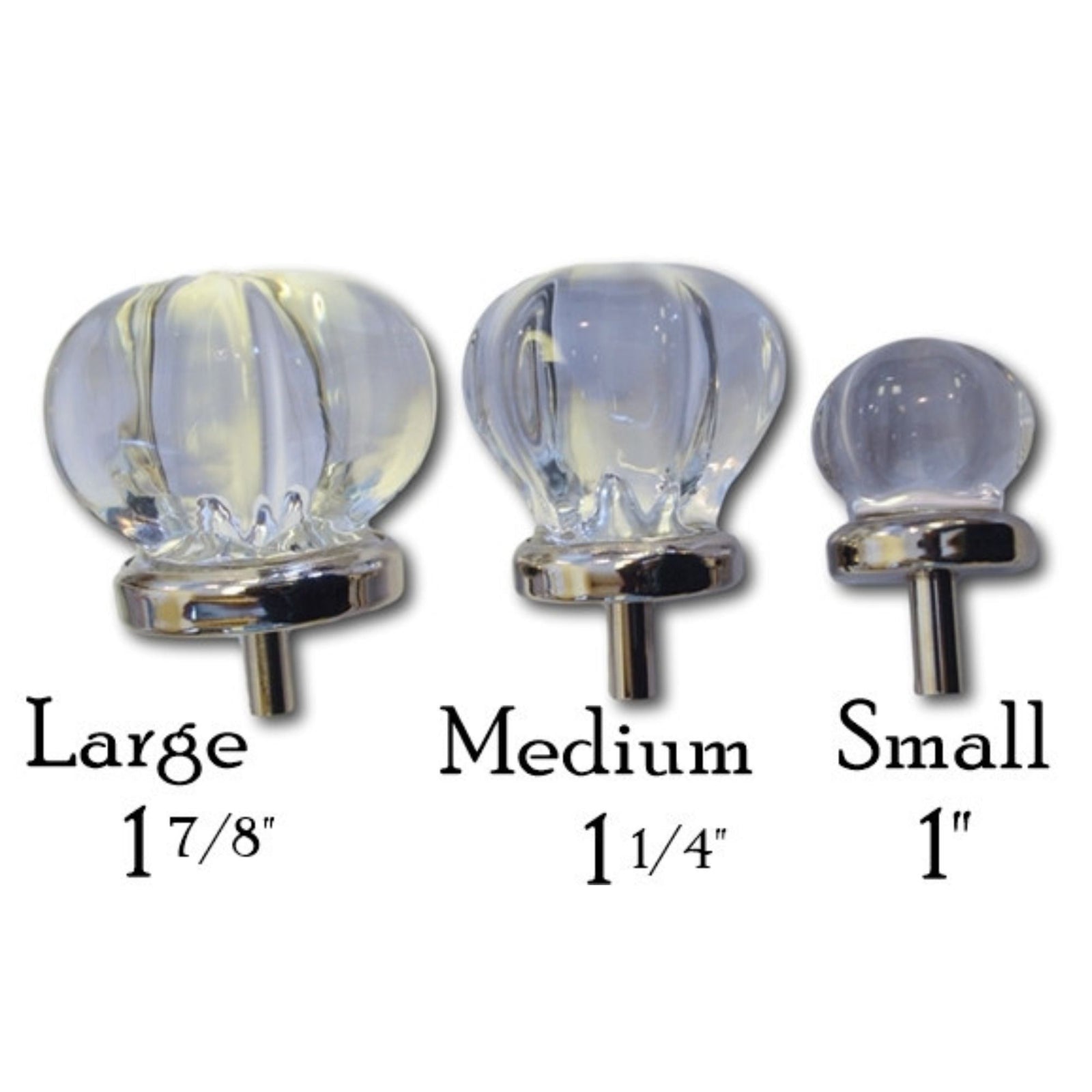 Clear Glass Knob, Star-Shaped Furniture Hardware Restoration Supplies   