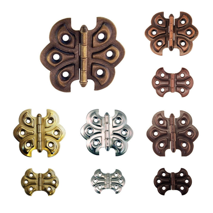 Historical Embossed Butterfly Hinge: Vintage Elegance for Your Cabinets Hinges Restoration Supplies   