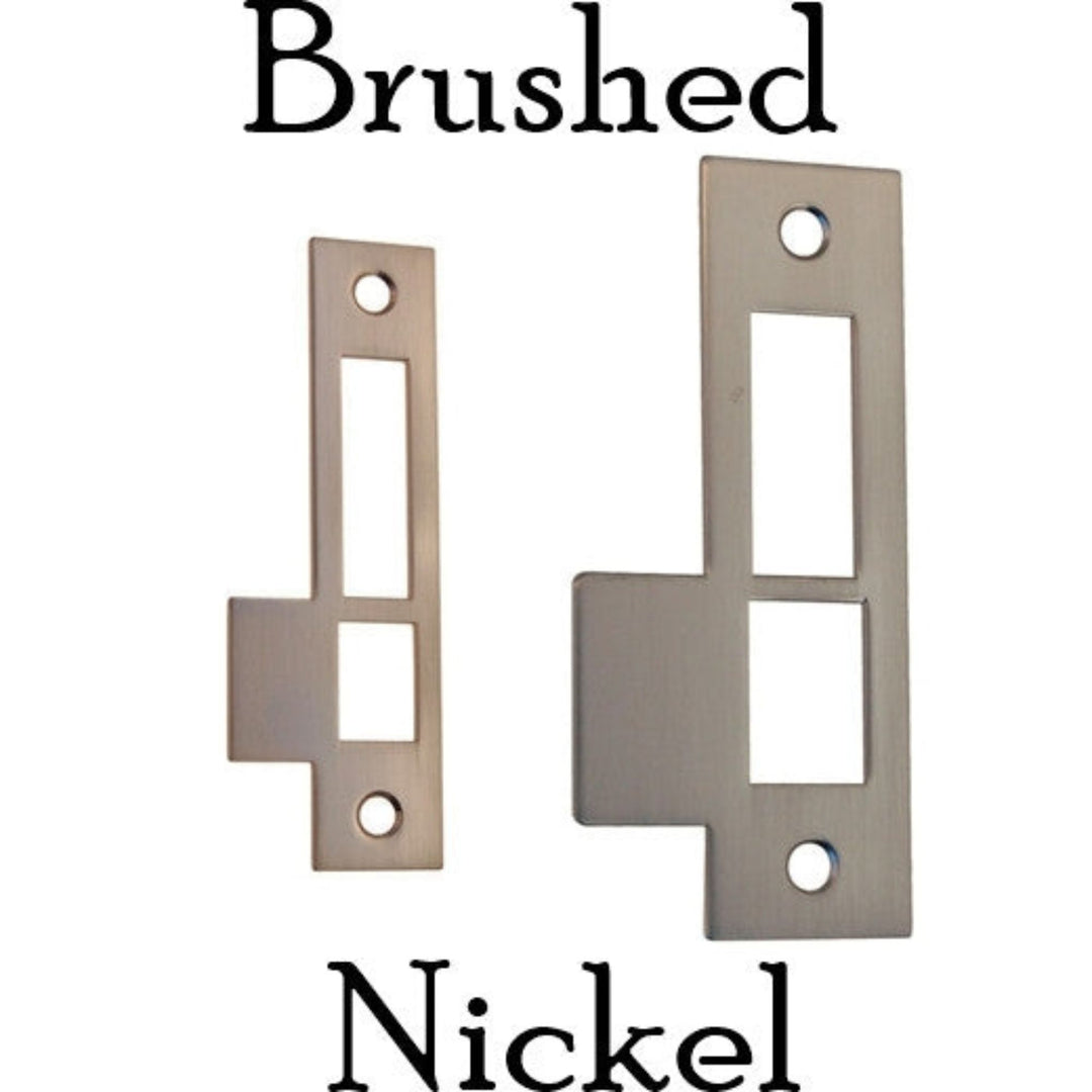 Door Strike Plates for 2" or 1.75" Thick Doors Door & Window Hardware Restoration Supplies   