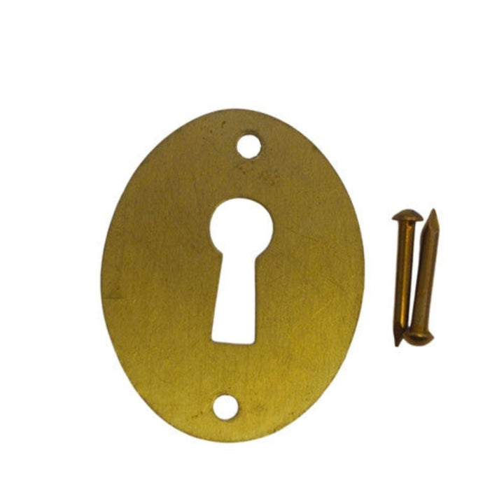 Basic Keyhole Cover Furniture Hardware Restoration Supplies   