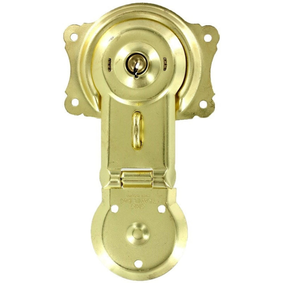 Vintage Brass Trunk Lock - Secure Your Treasures with Antique Elegance Trunk Restoration Restoration Supplies   