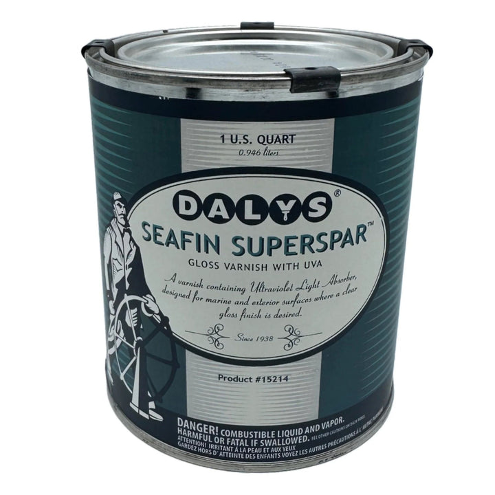 SeaFin SuperSpar Varnish with UVA Wood Stains & Finishes Daly's   