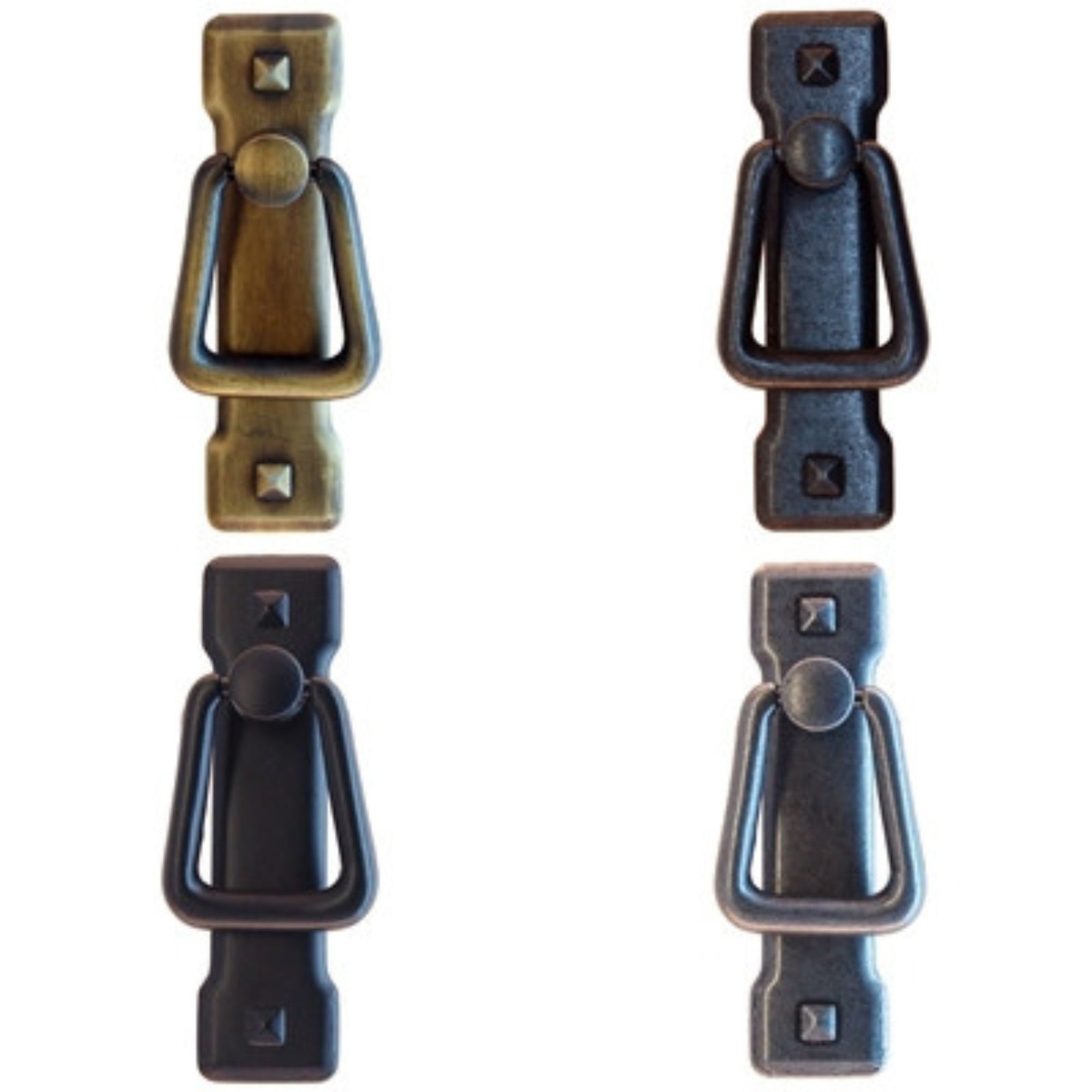 Arts & Crafts Vertical Ring Pull Furniture Hardware Restoration Supplies   