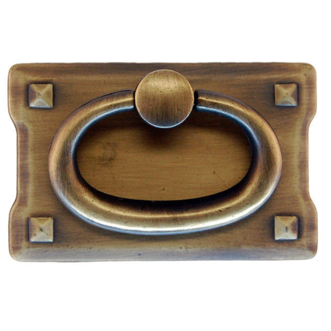 Arts & Crafts Horizontal Ring Pull Furniture Hardware Restoration Supplies   