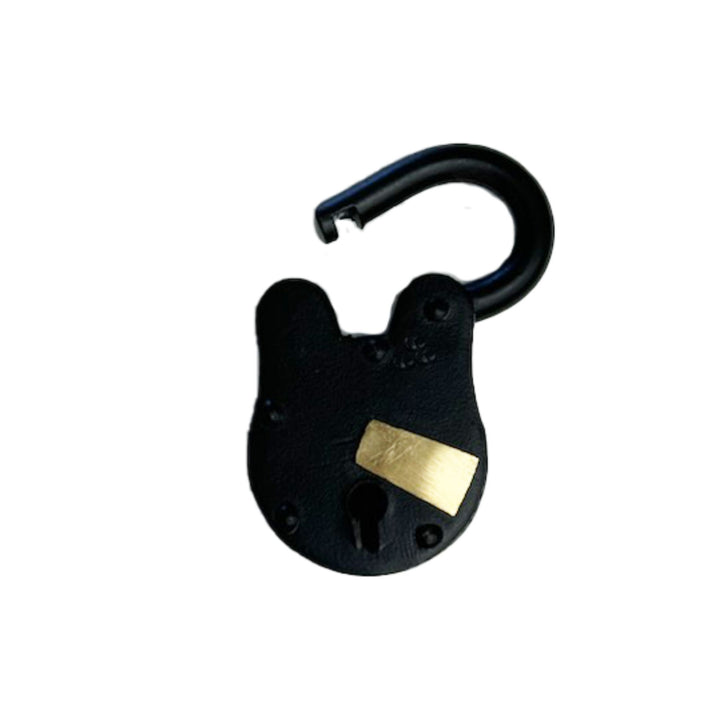 3 Inch Black Trunk Padlock Lock Restoration Supplies