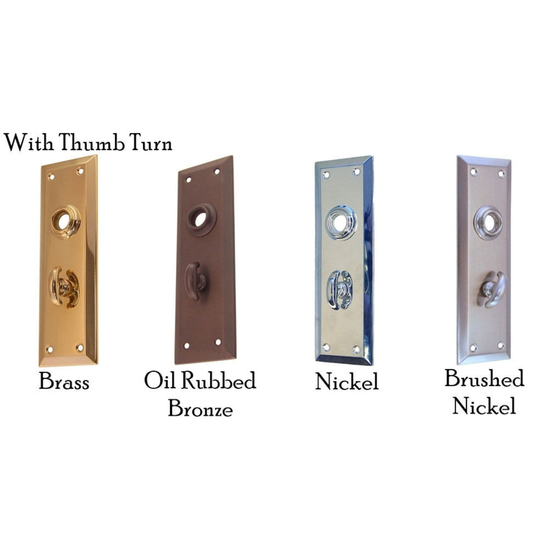 Door Knob Trim Plate Door & Window Hardware Restoration Supplies   