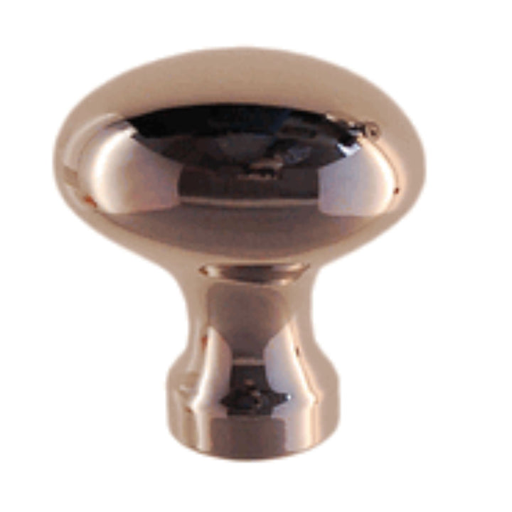 Oval Solid Brass Knob Cabinet Hardware Restoration Supplies Polished Nickel