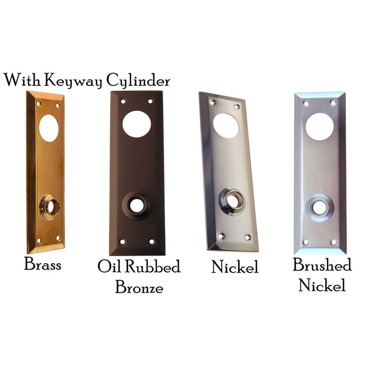 Door Knob Trim Plate Door & Window Hardware Restoration Supplies   