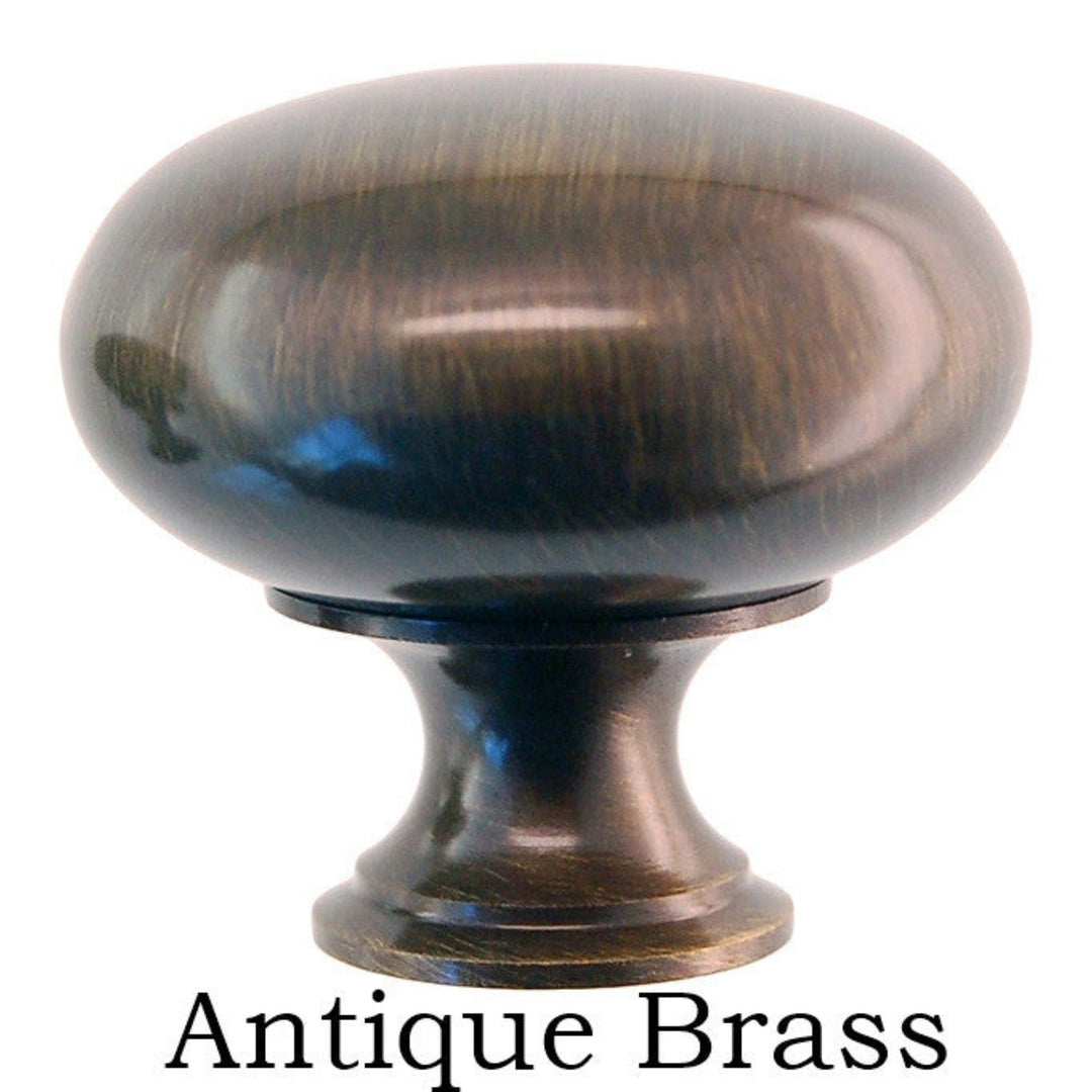 Round Knob on Pedestal Base Cabinet Hardware Restoration Supplies   