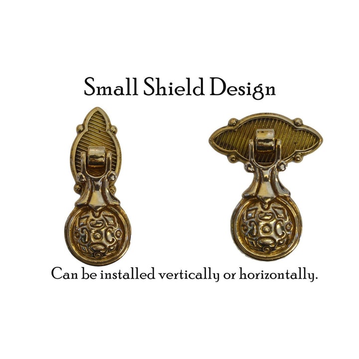 Medallion Style Pendant Pull w/ Back Plate Options Furniture Hardware Restoration Supplies   