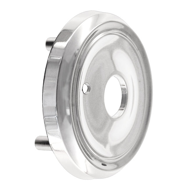 Doorknob Rosette with Beveled Detailing with Threaded Shanks Door & Window Hardware Restoration Supplies Privacy Nickel