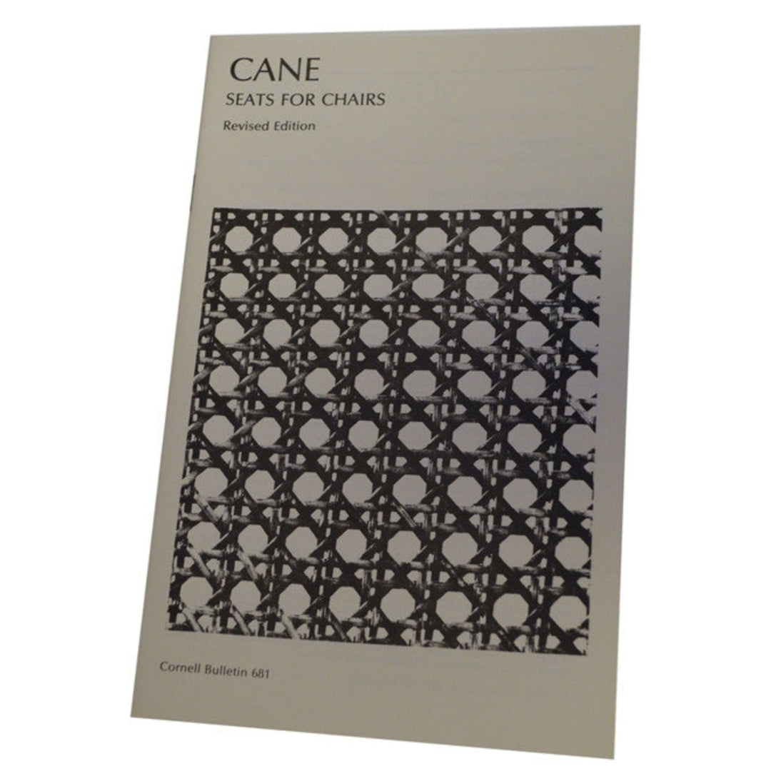 "How To Cane" Pamphlet Illustrated Guide to Chair Seat Weaving, Cane Selection, and Installation, 18 Pages Chair Restoration Restoration Supplies