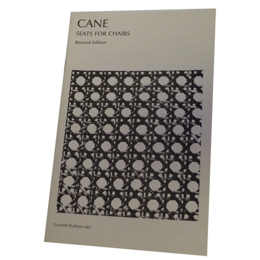 "How To Cane" Pamphlet – Illustrated Guide to Chair Seat Weaving, Cane Selection, and Installation, 18 Pages Chair Restoration Restoration Supplies   