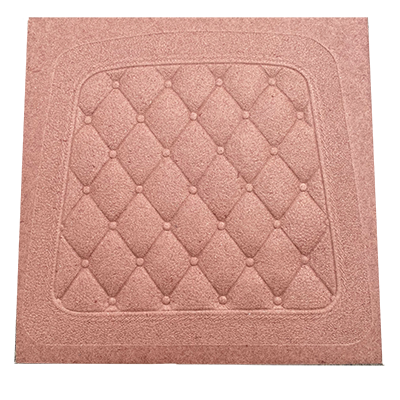Fiber Seat Board - Small Square Quilted (Seconds) Chair Restoration Restoration Supplies   