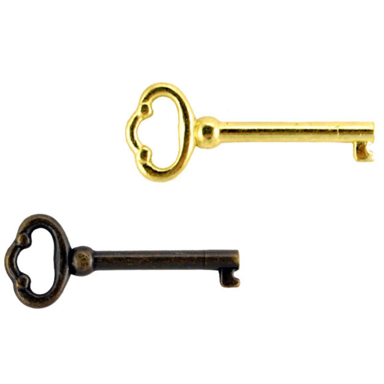 Plain Skeleton Key: A Classic and Reliable Solution for Antique Furniture Locks Skeleton Keys Restoration Supplies   