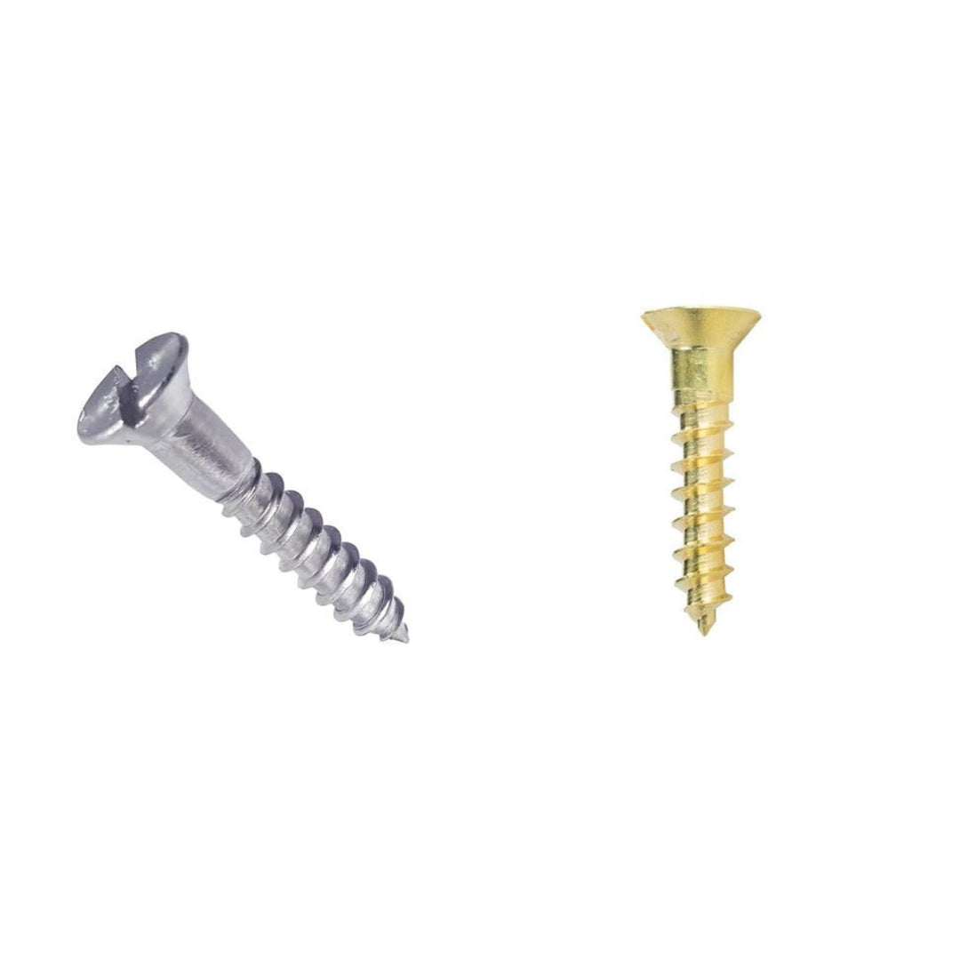 #5 Wood Screws Slotted Flathead All Other Products Restoration Supplies   