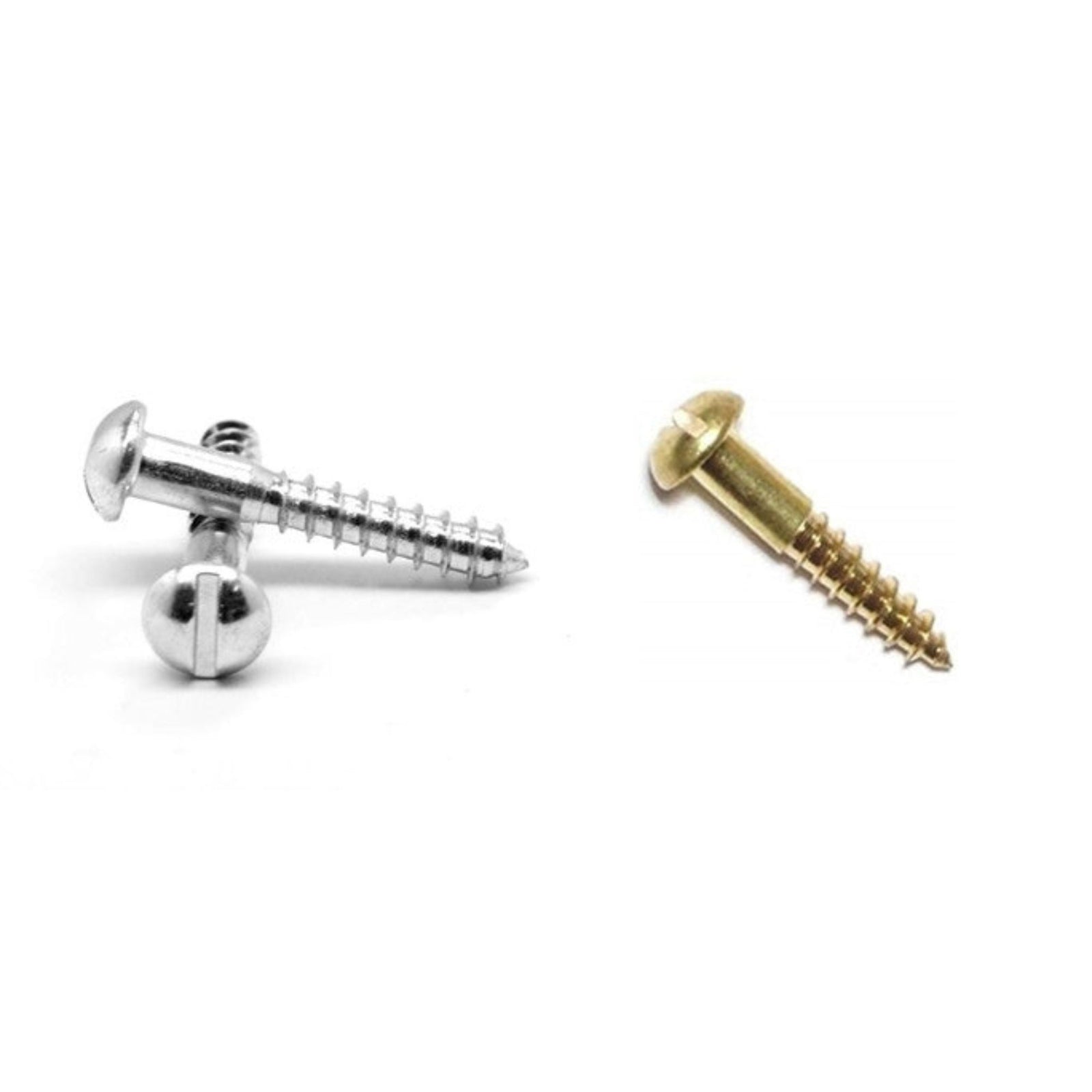 #6 Wood Screws Slotted Round Head All Other Products Restoration Supplies   