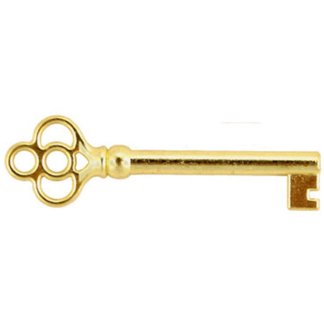 Classic Brass Skeleton Key: Elegance and Functionality for Timeless Style Skeleton Keys Restoration Supplies   