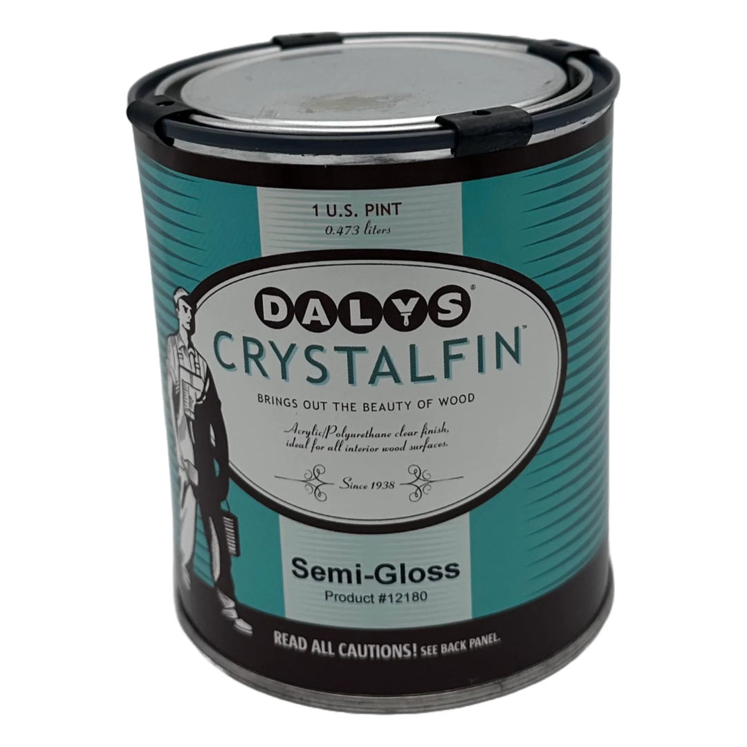 CrystalFin Acrylic Polyurethane Wood Stains & Finishes Daly's Semi-Gloss Pint 