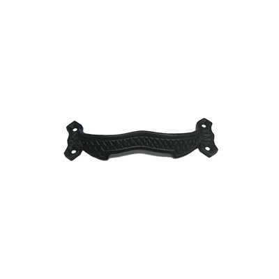 Antique Trunk Lid Lift Cast Brass or Cast Iron, 1-1/4" High x 4-1/8" Wide, Includes Fasteners