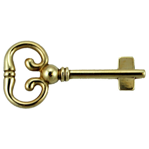 Rolltop Desk Key Blank Skeleton Keys Restoration Supplies Brass  