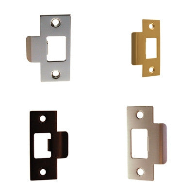 Brass, Nickel or Oil Rubbed Bronze T Strike Plate for Door Latches Door & Window Hardware Restoration Supplies Brass  
