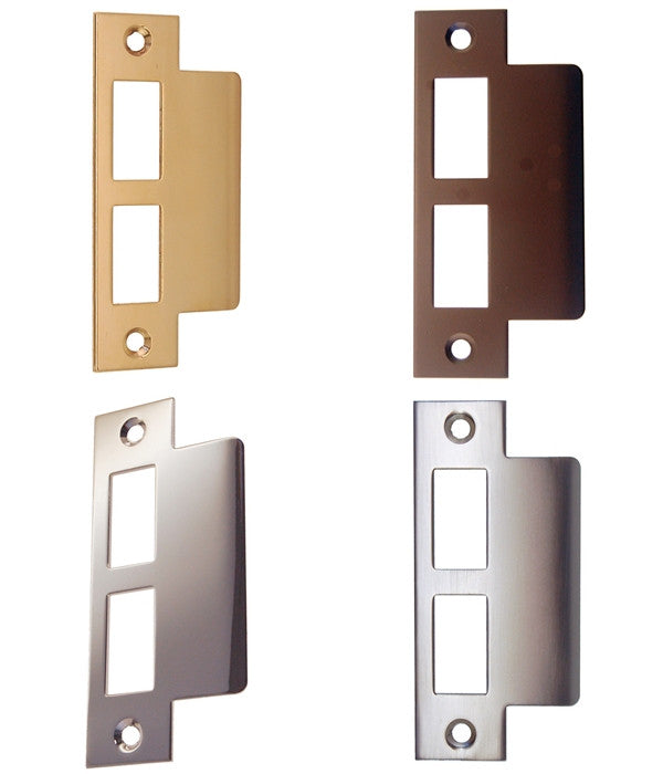 Heavy Duty Exterior Door Strike Plate Door & Window Hardware Restoration Supplies Brass  
