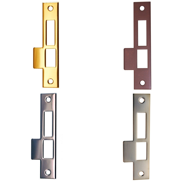 Exterior Door Strike Plate Door & Window Hardware Restoration Supplies Brass  